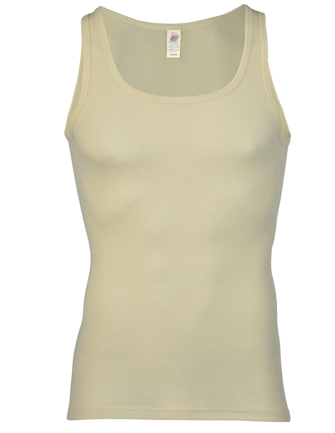 Maillot de Corps Blanc Homme Laine Mérinos Engel Natur