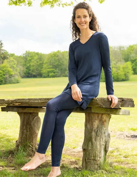 Chemise de Nuit Soie Laine Engel Natur