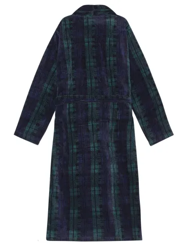 Peignoir de Bain Tartan Homme Ambassador 1867