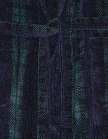 Peignoir de Bain Tartan Homme Ambassador 1867