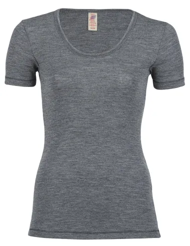 T-Shirt Femme Laine Mérinos Engel Natur