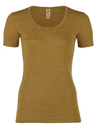 T-Shirt Femme Laine Mérinos Engel Natur