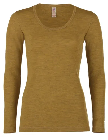 T-Shirt Manches Longues Femme Laine Mérinos Engel Natur
