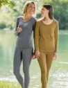 T-Shirt Manches Longues Femme Laine Mérinos Engel Natur