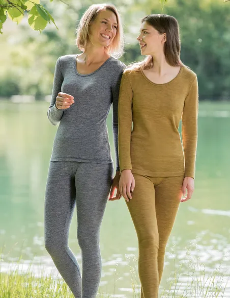 Leggings Femme Laine Mérinos Engel Natur