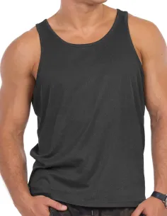 Kokon Zwo Maillot de Corps en Soie Homme Noir