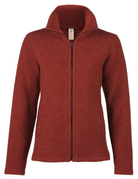 Manteau Femme Laine Mérinos Fleece Engel Natur
