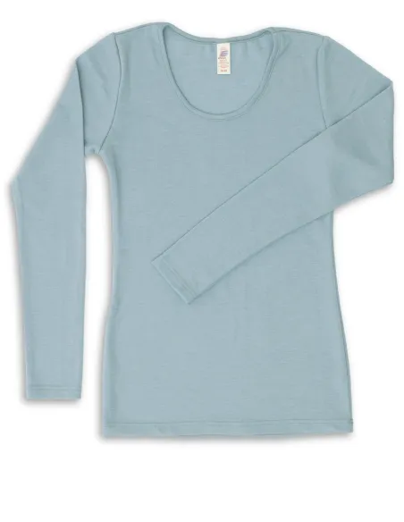 T-Shirt Manches Longues Femme Laine Mérinos Engel Natur