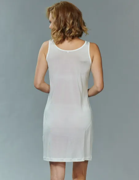 Fond de Robe Soie avec Larges Bretelles Kokon Zwo