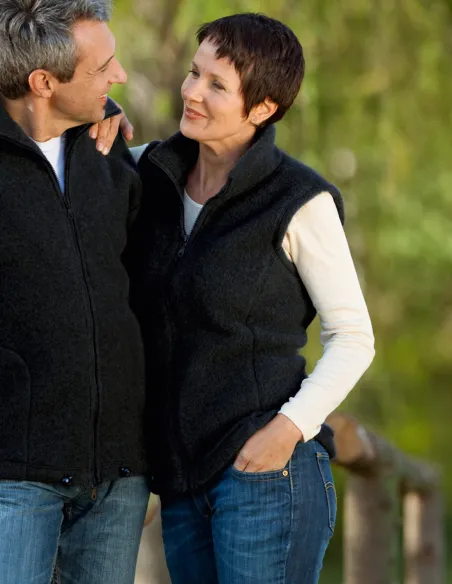 Veste Femme Laine Mérinos Fleece Engel Natur