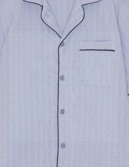 Pyjama Court Homme Coton Bio Salzburg Ambassador 1867