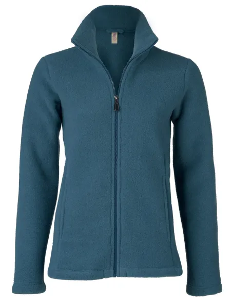Manteau Femme Laine Mérinos Fleece Engel Natur