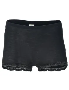 Culotte avec Dentelle Femme Soie Laine Engel Natur