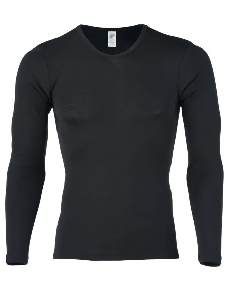 T-Shirt Manches Longues Homme Soie Laine Engel Natur