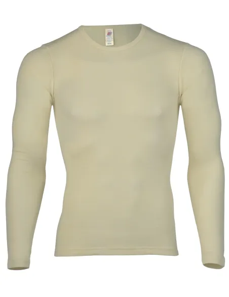 T-Shirt Manches Longues Homme Soie Laine Engel Natur