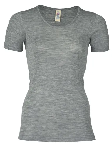 T-Shirt Manches Courtes Femme Soie...