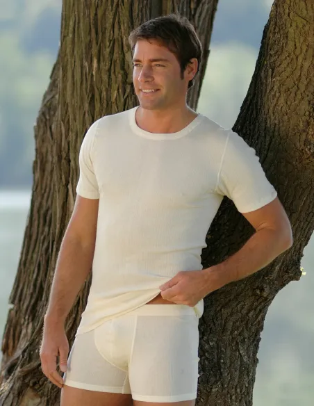T-Shirt Homme Coton Engel Natur