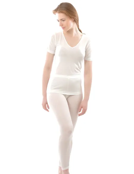 Legging en Soie Femme Alkena