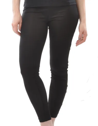 Legging en Soie Côtelé Femme Alkena