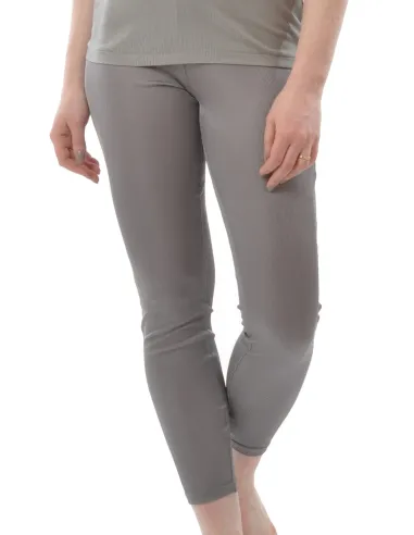 Legging en Soie Côtelé Femme Alkena