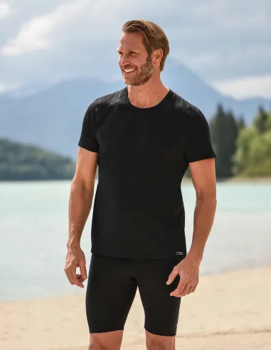 Engel Sports T-Shirt Homme Soie Laine Mérinos