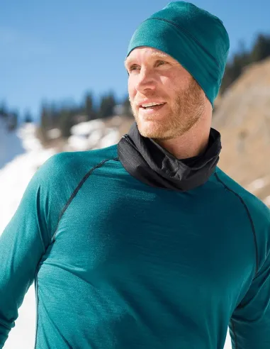 Engel Sports Écharpe Boucle Soie Laine Mérinos