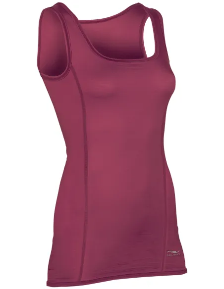 Engel Sports Débardeur Femme Soie Laine Mérinos Slim Fit