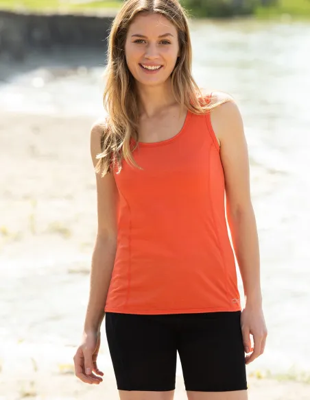 Engel Sports Débardeur Femme Soie Laine Mérinos Slim Fit