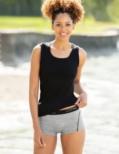 Engel Sports Débardeur Femme Soie Laine Mérinos Slim Fit