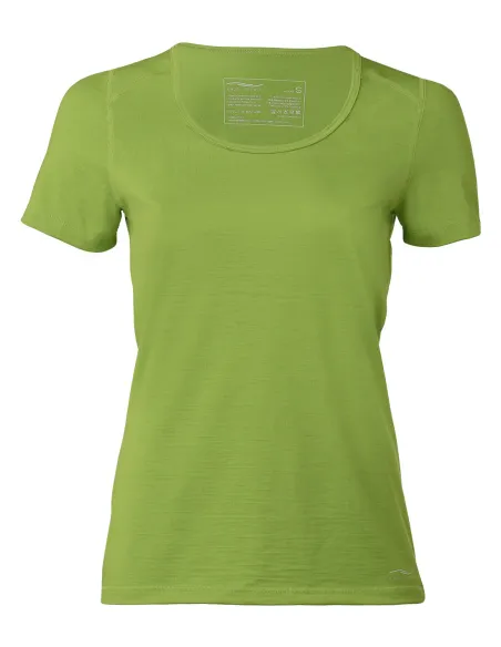 Engel Sports T-Shirt Femme Soie Laine Mérinos Regular Fit