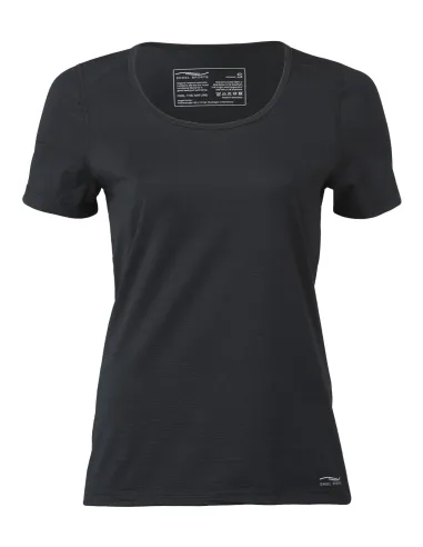 Engel Sports T-Shirt Femme Soie Laine Mérinos Regular Fit