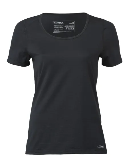 Engel Sports T-Shirt Femme Soie Laine Mérinos Regular Fit