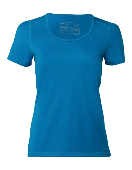 Engel Sports T-Shirt Femme Soie Laine Mérinos Regular Fit