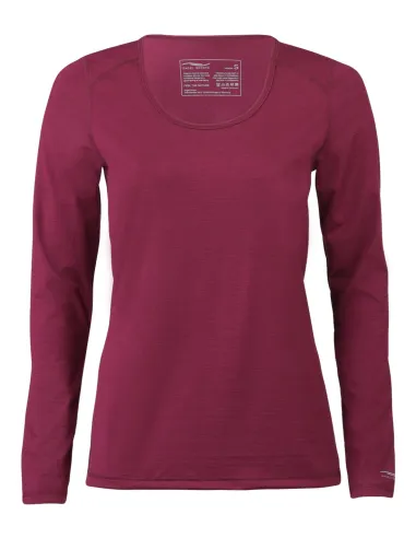 Engel Sports T-Shirt Manches Longues Femme Soie Laine Mérinos