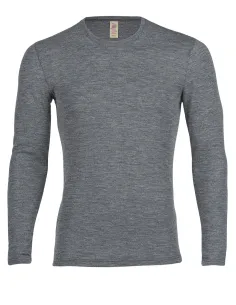 T-Shirt Manches Longues Homme Laine Mérinos Engel Natur