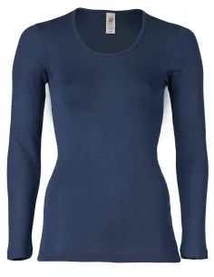 T-Shirt Manches Longues Femme Soie Laine Engel Natur 2